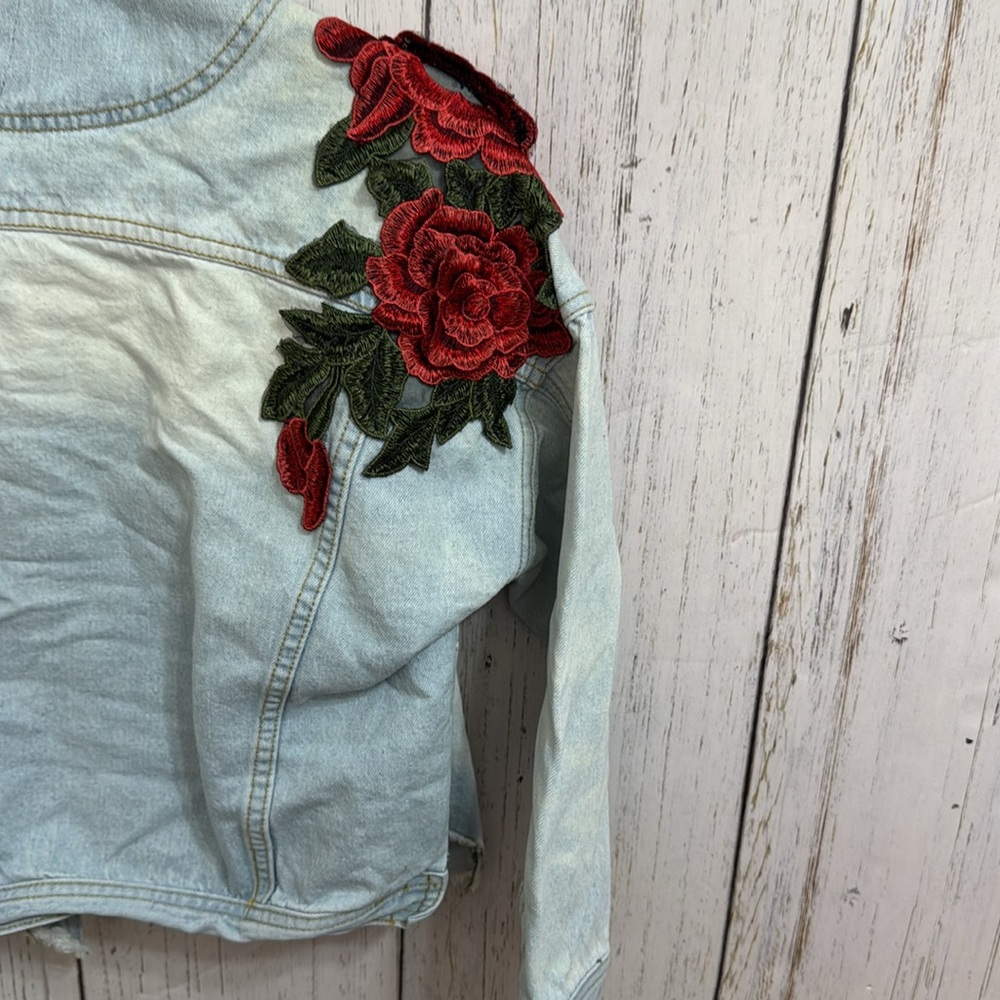 Emory Park Floral Denim Jacket - Picture 8 of 8